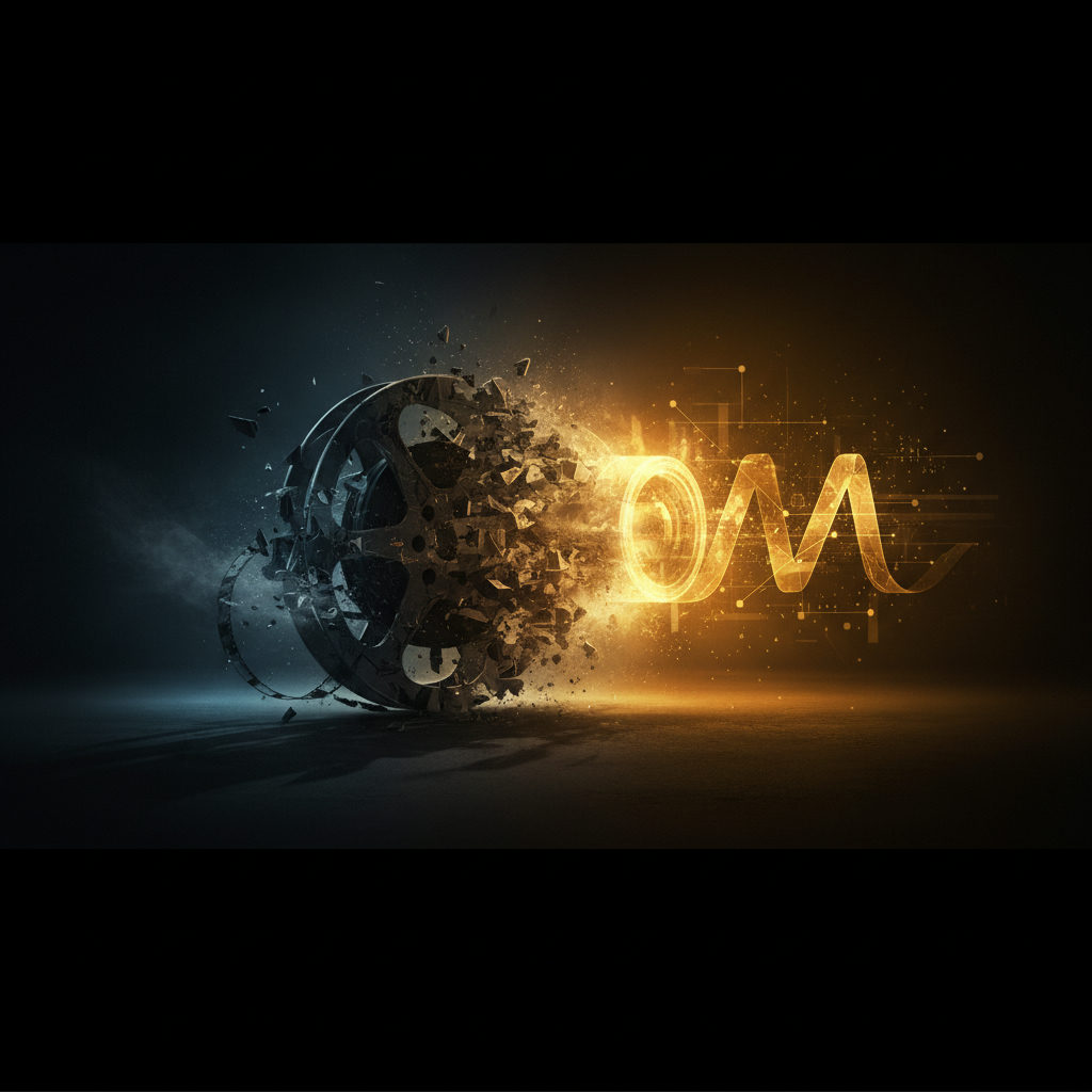 Das Neue beginnt, das Alte faded aus